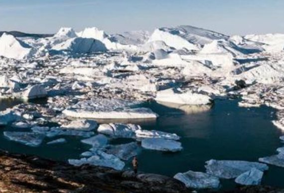 格陵兰岛冰盖融化程度达临界点表明了什么？