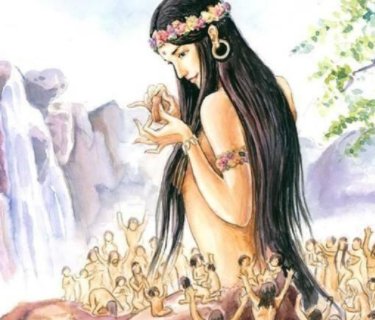 女娲长什么样子呀？