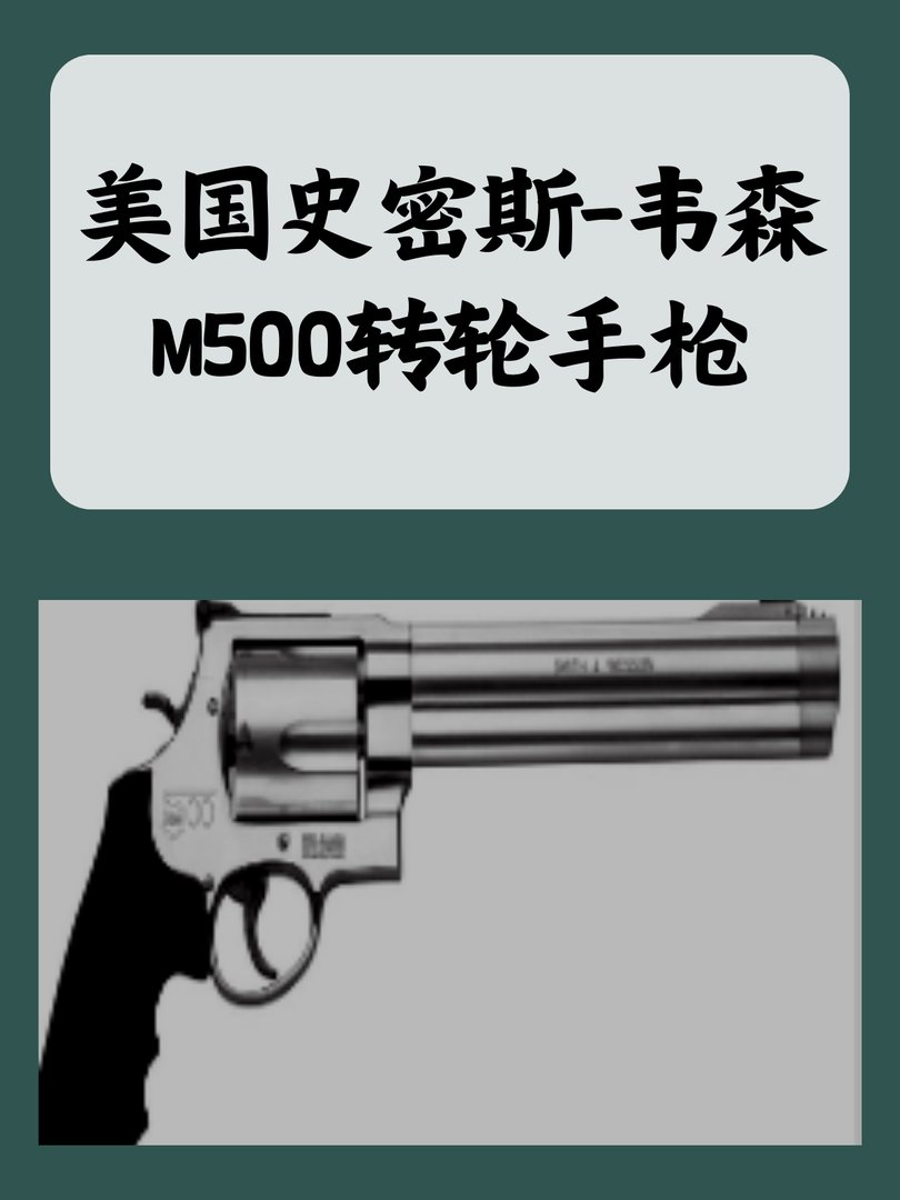 美国史密斯-韦森M500转轮手枪