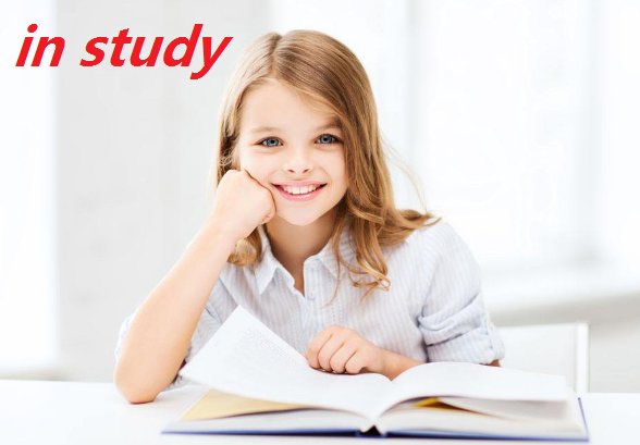 请问on study和in study的区别是什么？急求！谢谢